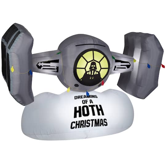 6ft. Airblown® Inflatable TIE Fighter with Darth Vader